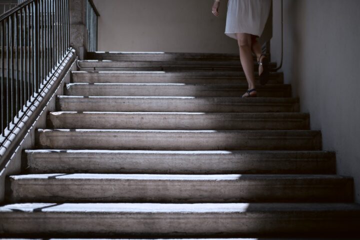 concrete steps
