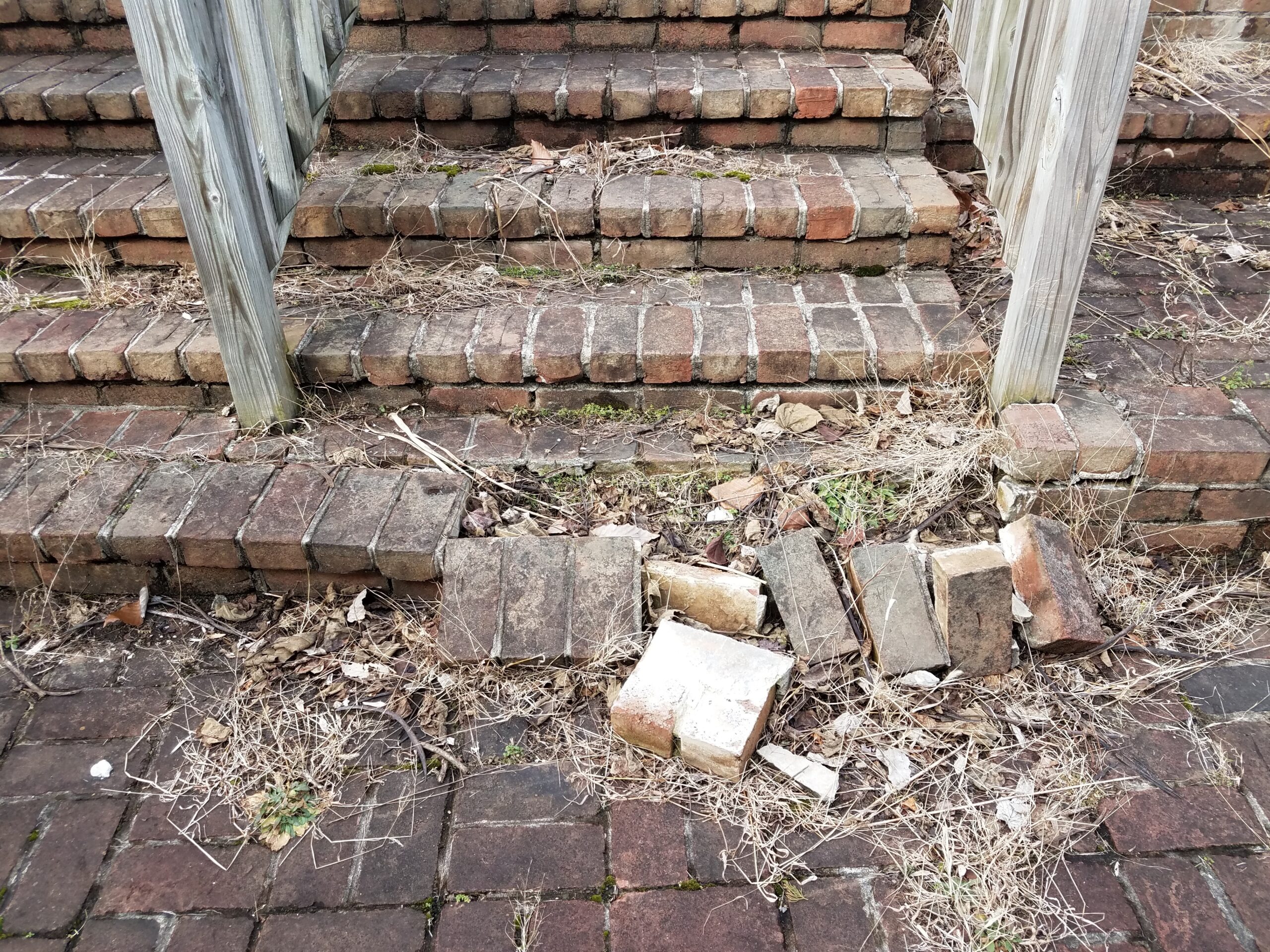 How To Fix Sunken Masonry Steps the Easy Way