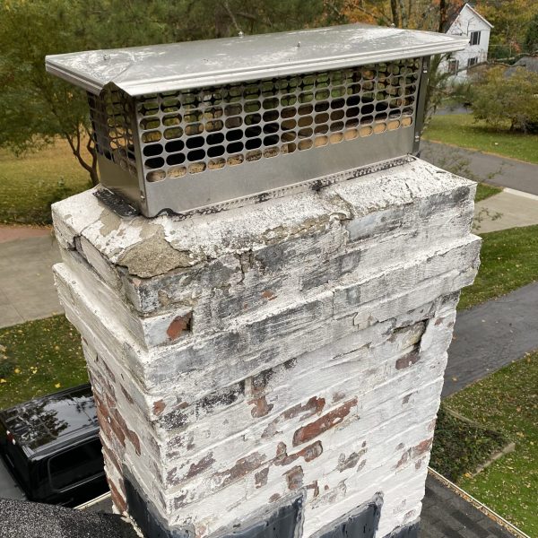 Repairing old leaky chimney