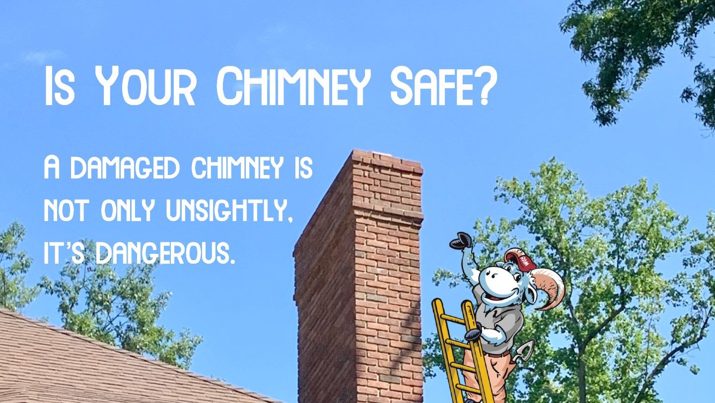 Ray Arnold Masonry chimney repair with RAM Guy