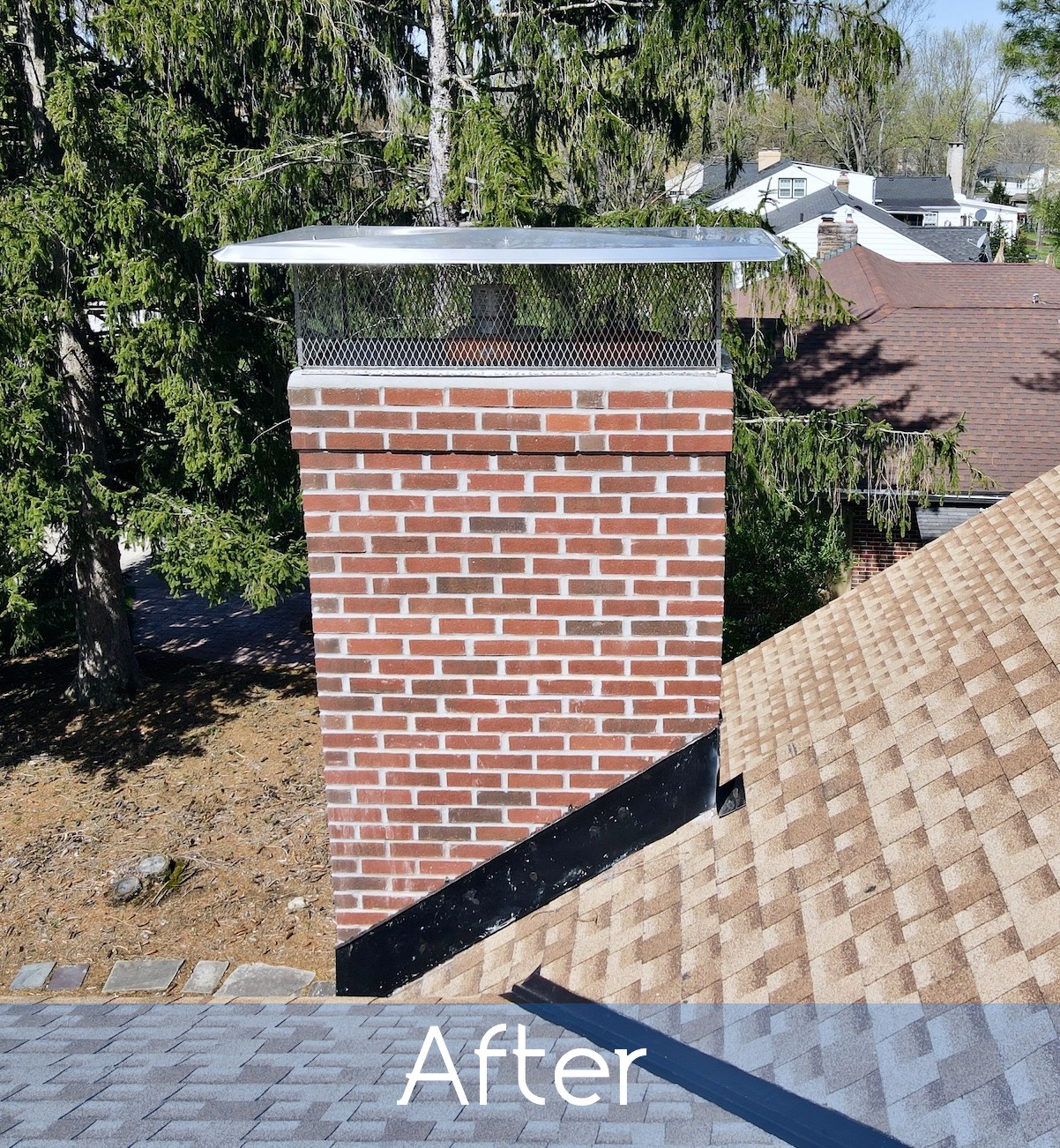 Leaking chimney after repair